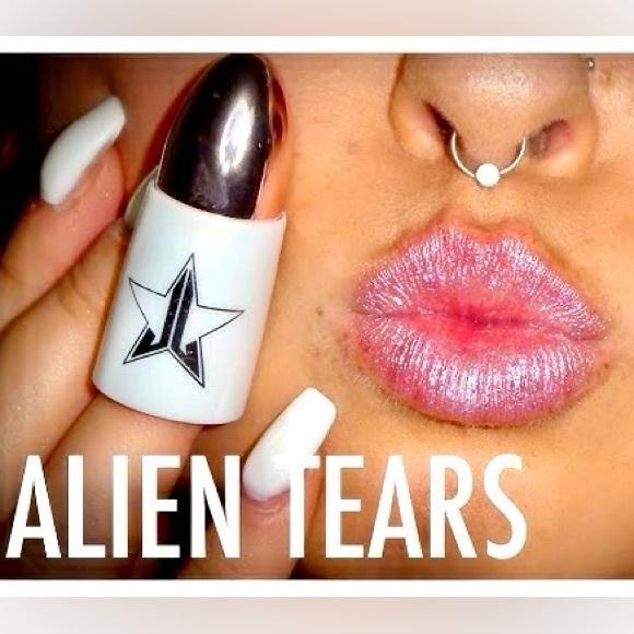 Jeffree Star | ‘Alien Tears’ & ‘Galaxy Gold’ Lip Ammunition | NiB L.E. rare - Picture 12 of 15